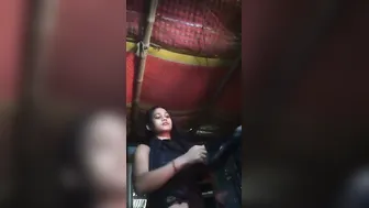 Bhabhi Changing Clothes Showing Off Her Huge Natural Tits