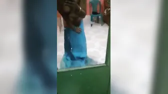 Desi Babe Stripping Saree Slowly Revealing Everything