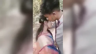 Horny GF Pleasing Her Man Outdoors Getting Every Drop