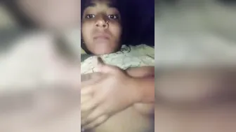 Village Slut Spreading Her Legs Wide Teasing On Selfie Camera