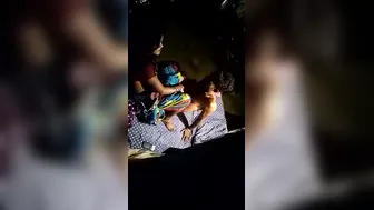 Village Couple Fucking Hard Under Blanket Till She Moans Loud