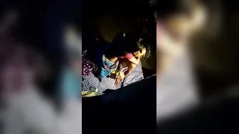 Village Couple Fucking Hard Under Blanket Till She Moans Loud
