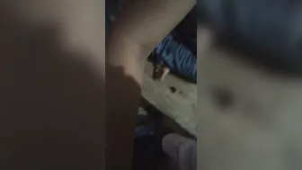 Horny GF Stroking Her Man Till He Explodes Everywhere