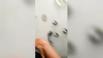 Sexy Girl Soaping Her Naked Body In Bathroom Selfie Video