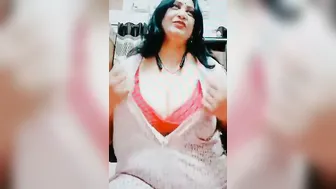 Busty Bhabhi Revealing Her Massive Assets On Private Video