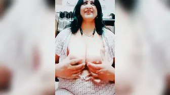 Busty Bhabhi Revealing Her Massive Assets On Private Video
