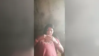 Married Village Wife Exposing Everything On Video Call Again