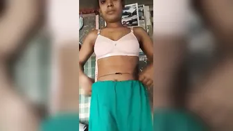 Village Girl Showing Off Her Virgin Body On Hidden Camera