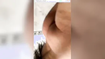Sexy Babe Stripping Naked Showing Pussy And Tits On Camera