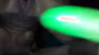 Horny GF Stuffing Her Pussy With Household Objects