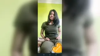Horny GF Showing Off Her Tits On Steamy Video Call