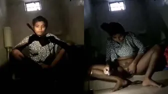 Village Babe Shaving Her Smooth Pussy On Selfie Cam For Lover