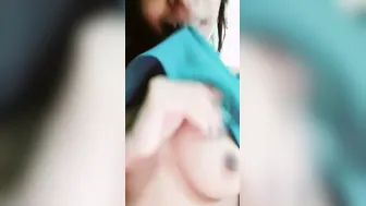 Young Desi GF Showing Her Perky Virgin Boobs On Selfie