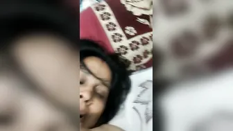 Busty Married Woman Playing With Huge Melons On Private Video