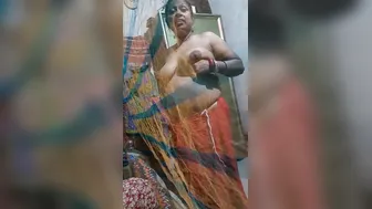 Village Bhabhi Caught Topless Bathing By Hidden Camera At Home