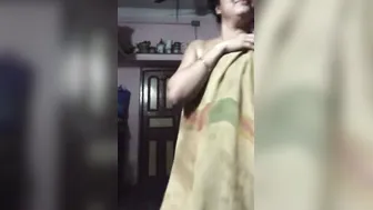 Village Wife Exposing Her Juicy Boobs And Dripping Pussy Alone