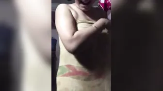 Village Wife Exposing Her Juicy Boobs And Dripping Pussy Alone