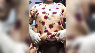 Shy Bhabhi Finally Showing Off Her Massive Boobs On Hidden Camera