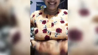 Shy Bhabhi Finally Showing Off Her Massive Boobs On Hidden Camera