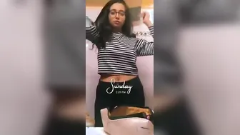 College GF Flashing Her Perfect Boobs On Camera