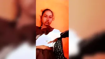 Village GF Getting Her Soft Boobs Pressed By Her Lover