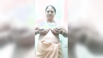 Tamil Aunty Fingering Her Wet Hairy Pussy Alone In Her Bedroom