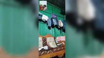 Horny GF Getting Naked During Private Video Call