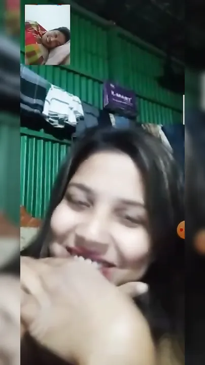 Horny GF Getting Naked During Private Video Call