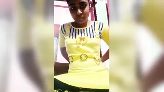 Shy GF Flashing Her Perky Tits During Video Chat