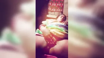 Dusky Village Wife Playing With Her Tight Pussy In Leaked Mms