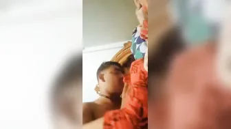 Desi Wife Letting Me Suck Her Big Tits While Filming It Secretly