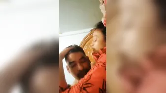 Desi Wife Letting Me Suck Her Big Tits While Filming It Secretly