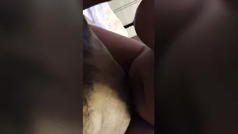 Hairy Indian Babe Bouncing On Cock After Sucking It Good