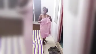 My Tamil Wife Posing Nude While I Film Her Curvy Body