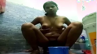 Village Wife Stripping Naked And Masturbating Live On Webcam