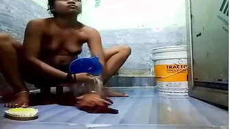 Village Wife Stripping Naked And Masturbating Live On Webcam