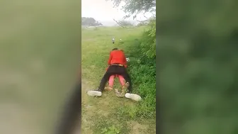 Desi Couple Caught Fucking Outdoors By Strangers Getting Wild