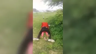 Desi Couple Caught Fucking Outdoors By Strangers Getting Wild