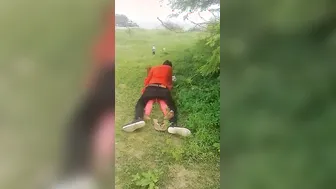 Desi Couple Caught Fucking Outdoors By Strangers Getting Wild