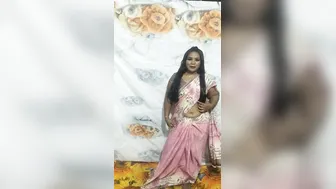 Super Thick Bhabhi Doing Sexy Striptease Showing Her Huge Boobs