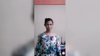 Cute Lankan Babe Showing Off Her Natural Tits On Camera