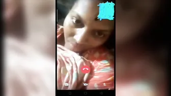 Village Girl Teasing Lover With Her Boobs On Video Call Tonight