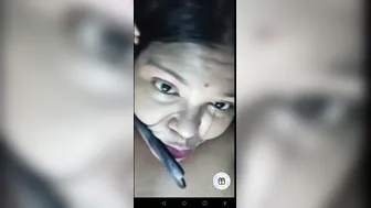 Tamil Wife Flashing Her Big Tits During Naughty Video Call