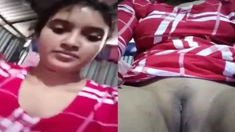 Beautiful Village Babe Exposing Her Tight Pussy On Webcam