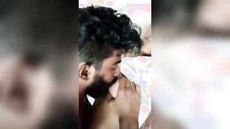 Horny GF Getting Her Nipples Sucked By Her Boyfriend