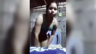 Slum Area Girl Stripping Naked For Her Boyfriend On Video Call
