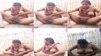 Bengali Village Girl Shaving Her Pussy With Homemade Razor Blade
