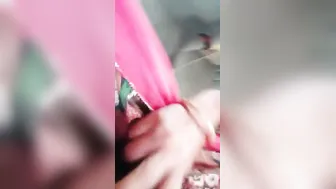 Village Wife Spreading Her Thick Meaty Pussy Lips On Webcam