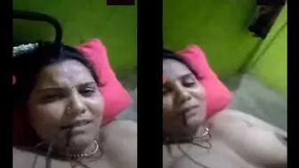 Horny Bhabhi Exposing Her Big Tits And Wet Pussy For Her Man