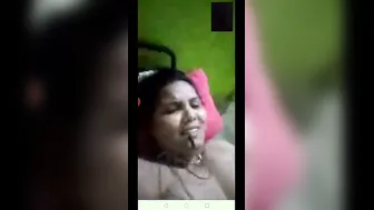 Horny Bhabhi Exposing Her Big Tits And Wet Pussy For Her Man